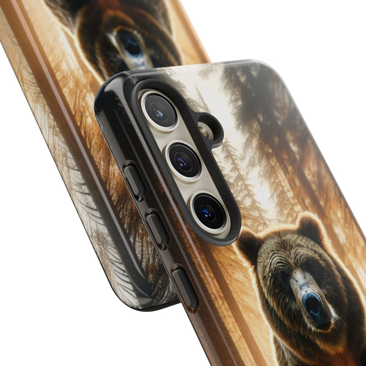 Wildlife Phone Case - Tough Cases with Bear Design, Nature Lover Gift, Animal-Themed Accessories, Eco-Friendly Tech Protection