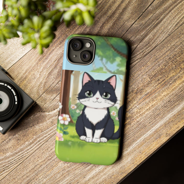 Cute Ai Cat Phone Case - Tough Cases for Animal Lovers