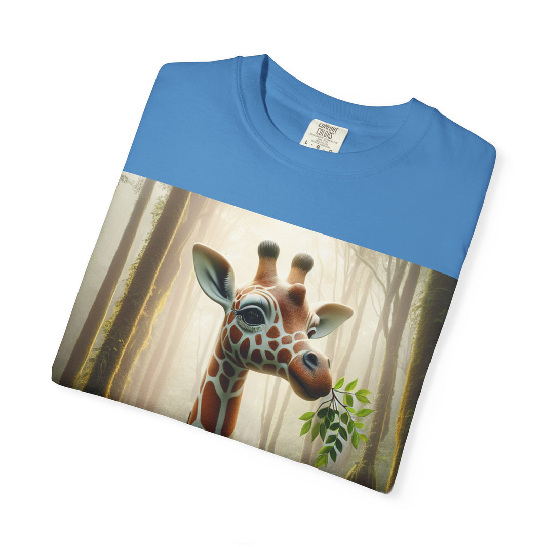 Playful Giraffe Unisex T-Shirt - Nature-Inspired Graphic Tee