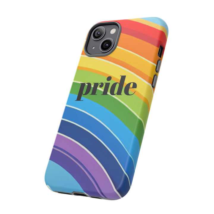 Pride Phone Case - Rainbow Gradient, LGBTQ+ Accessory, Colorful Phone Cover, Unique Gift for Pride Month, Phone Protection