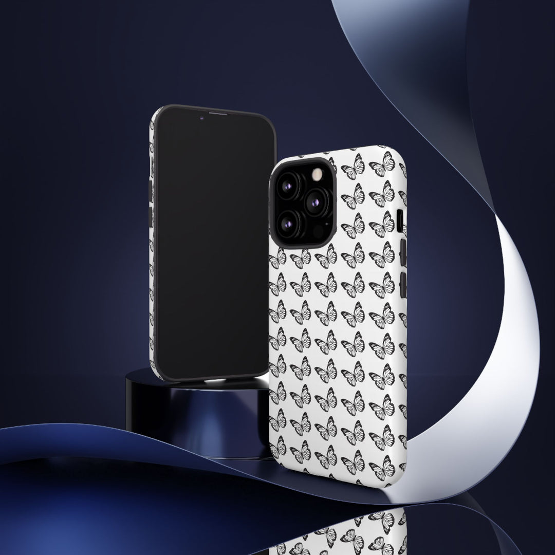 Butterfly Phone Case - Elegant Tough Case for Nature Lovers