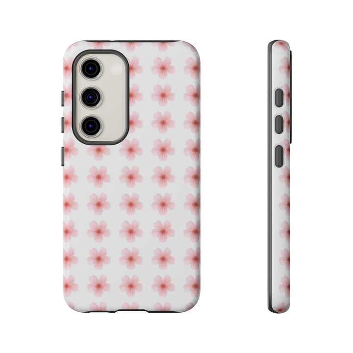 Cherry Blossom Tough Phone Case - Floral Design for Spring & Summer