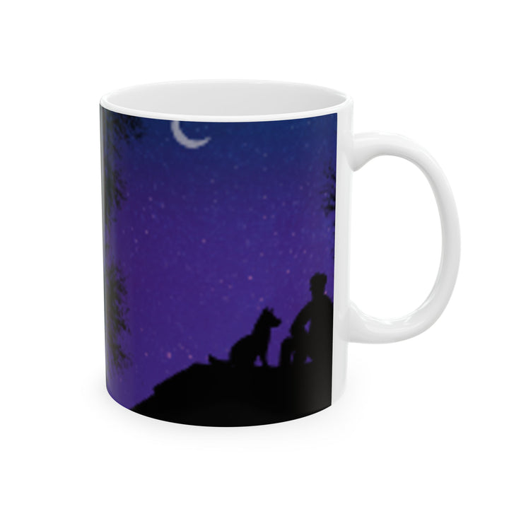 Starry Night Ceramic Mug - 11oz & 15oz | Perfect for Stargazers & Coffee Lovers