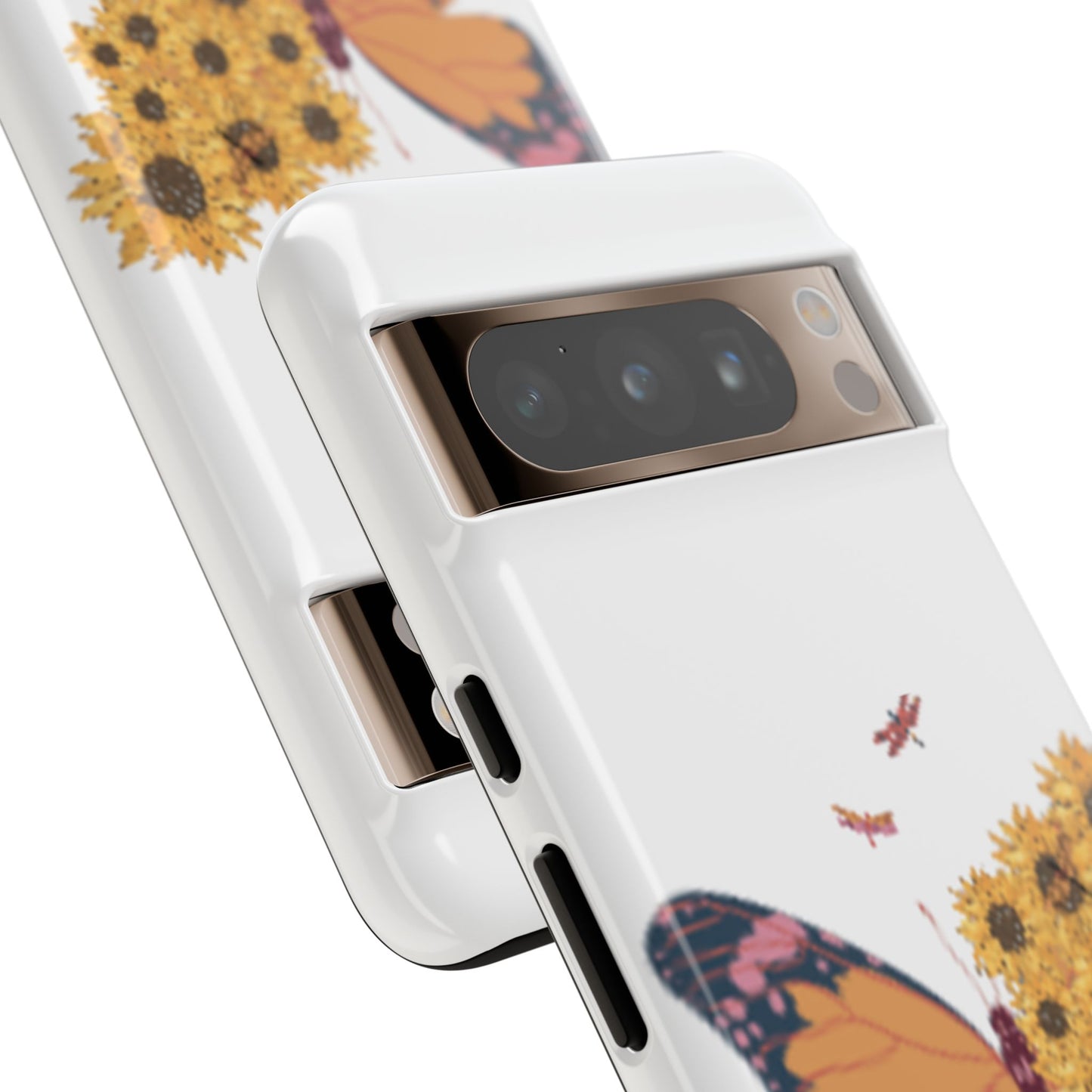 Butterfly & Sunflower Phone Case - "Secrets of Life" Design