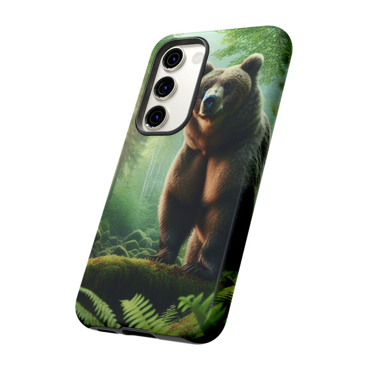 Wildlife Phone Case - Tough Bear Design for Nature Lovers