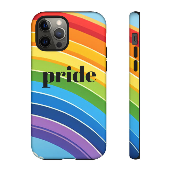 Pride Phone Case - Rainbow Gradient, LGBTQ+ Accessory, Colorful Phone Cover, Unique Gift for Pride Month, Phone Protection
