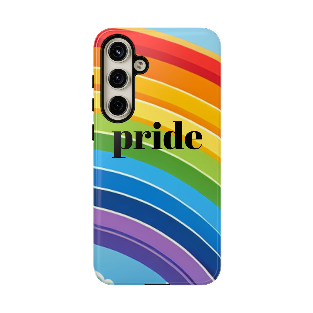 Pride Phone Case - Rainbow Gradient, LGBTQ+ Accessory, Colorful Phone Cover, Unique Gift for Pride Month, Phone Protection