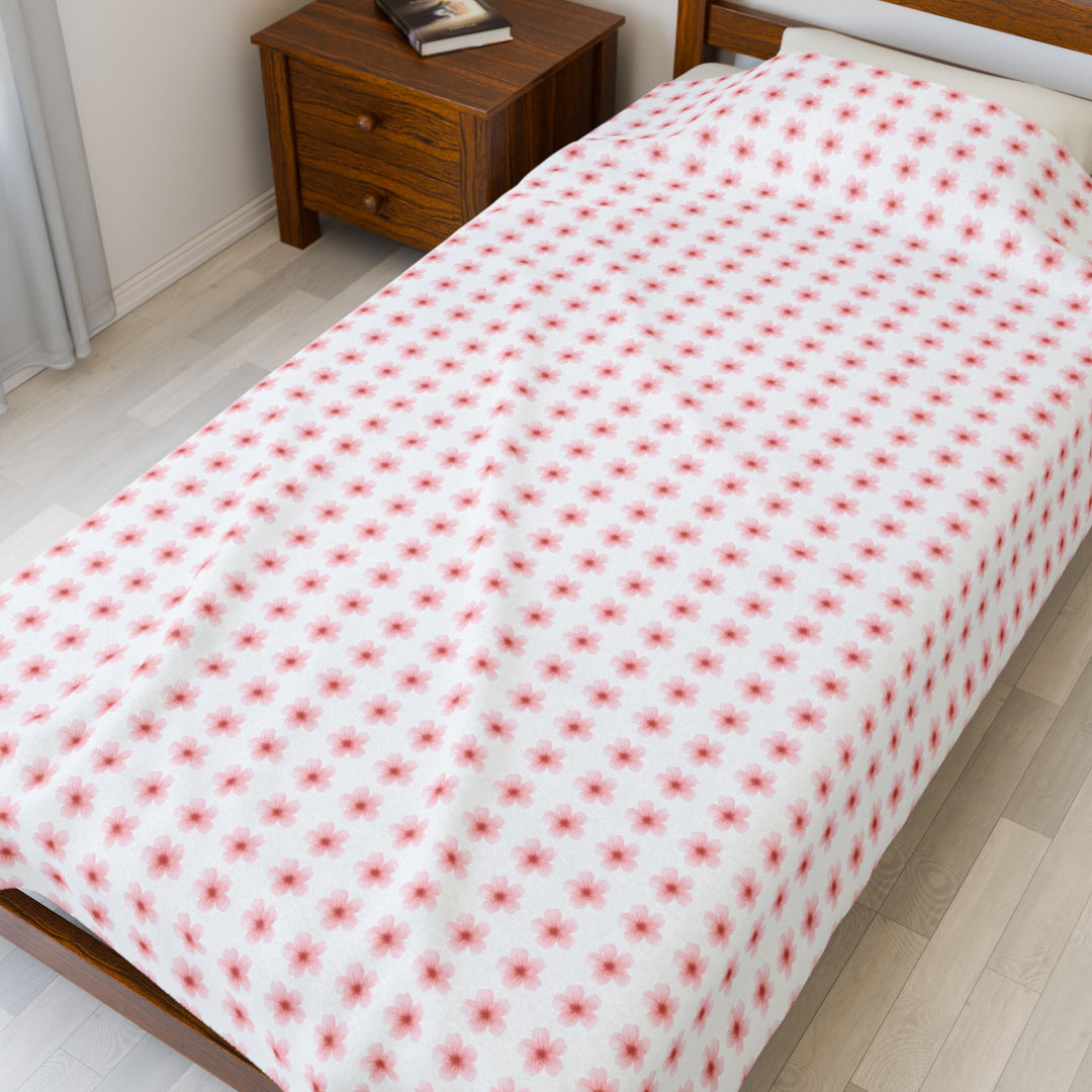 Cozy Velveteen Plush Blanket - Soft & Warm for All Seasons