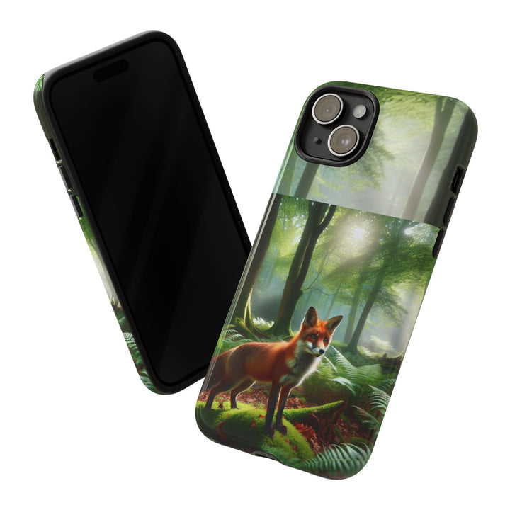 Nature-Inspired Tough Case with Fox Design
