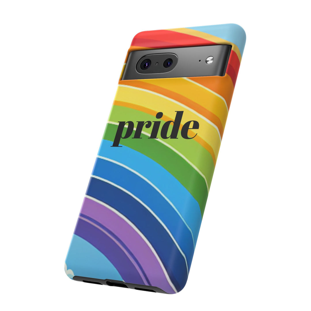 Pride Phone Case - Rainbow Gradient, LGBTQ+ Accessory, Colorful Phone Cover, Unique Gift for Pride Month, Phone Protection