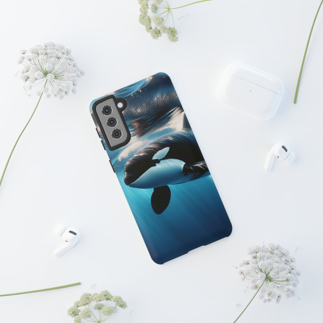 Orca Phone Case - Tough & Stylish Marine Wildlife Protection