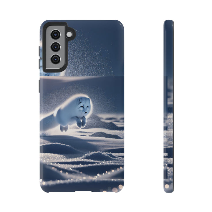 Cute Arctic Fox Phone Case – Tough Protective Cover for Animal Lovers