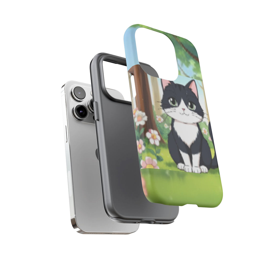 Cute Ai Cat Phone Case - Tough Cases for Animal Lovers