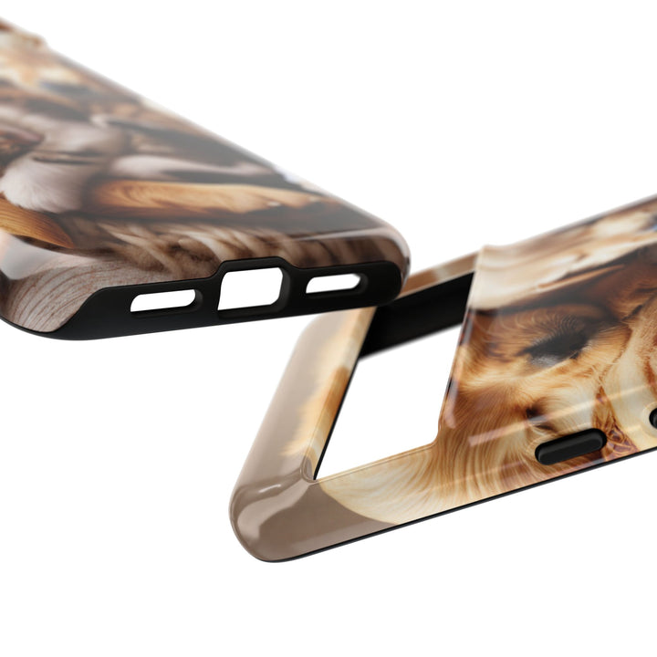 Cute Pets Phone Case - Adorable Dog and Cat Design for Animal Lovers