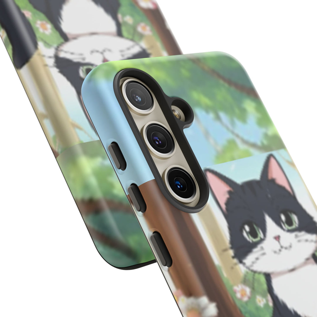 Cute Ai Cat Phone Case - Tough Cases for Animal Lovers
