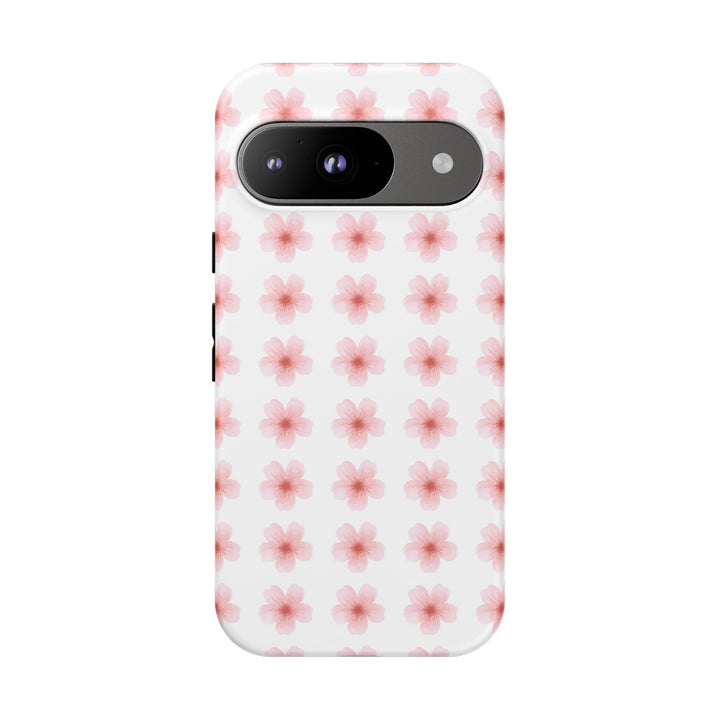 Cherry Blossom Tough Phone Case - Floral Design for Spring & Summer
