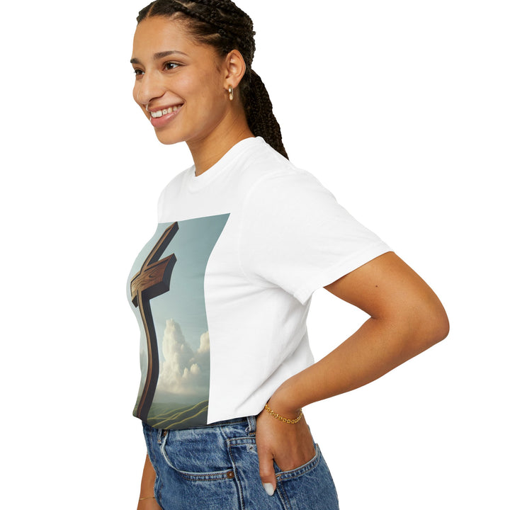 Inspirational Cross T-Shirt, Christian Clothing, Faith-Based Gift, Religious Apparel, Unisex Fashion, Spiritual Wear