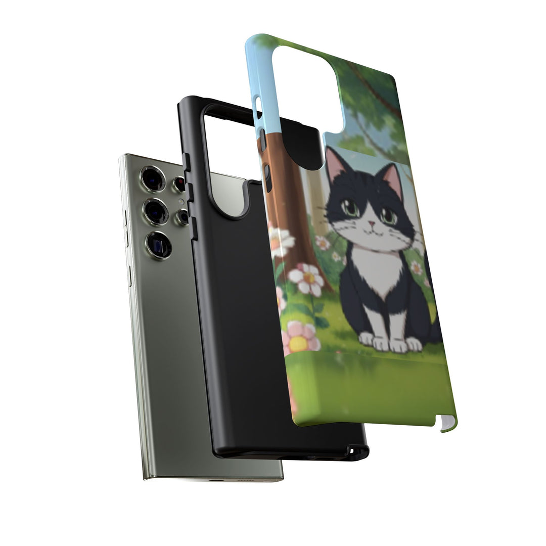 Cute Ai Cat Phone Case - Tough Cases for Animal Lovers
