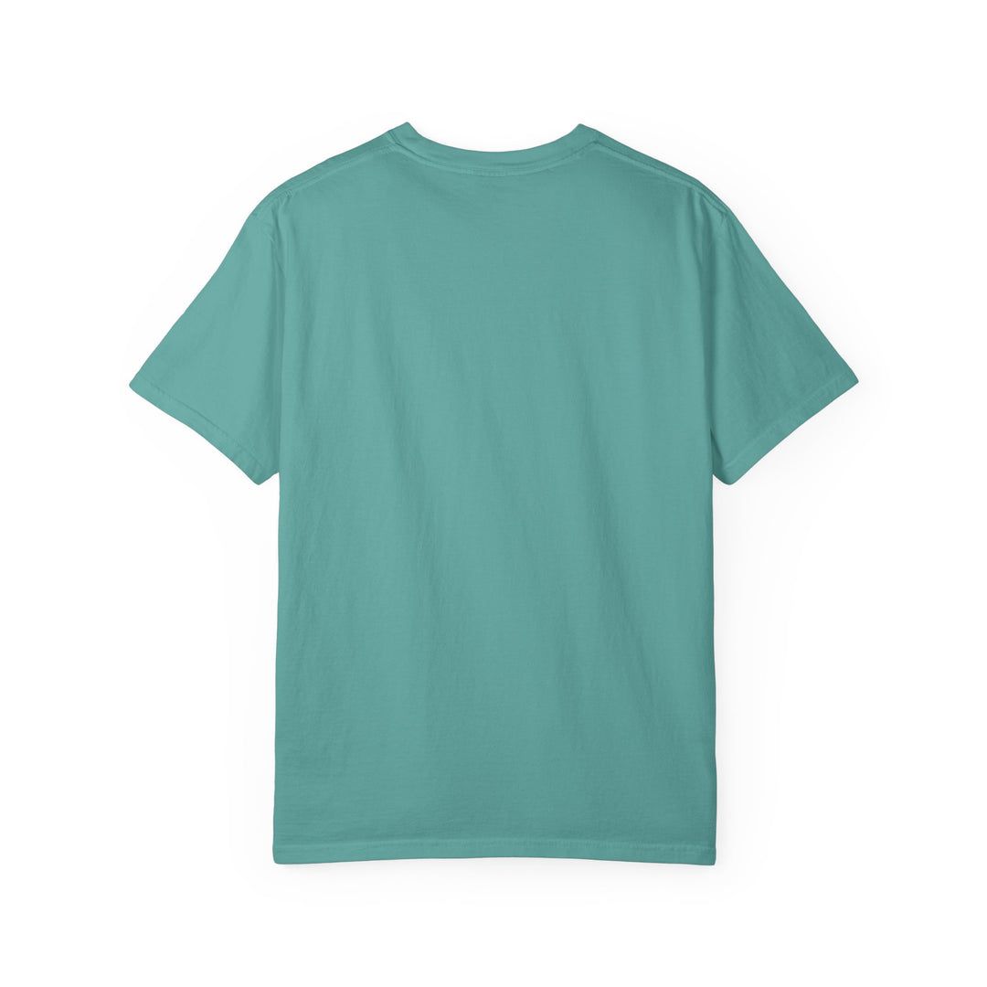 Mystical Owl Unisex Garment-Dyed T-Shirt – Cozy Winter Vibes