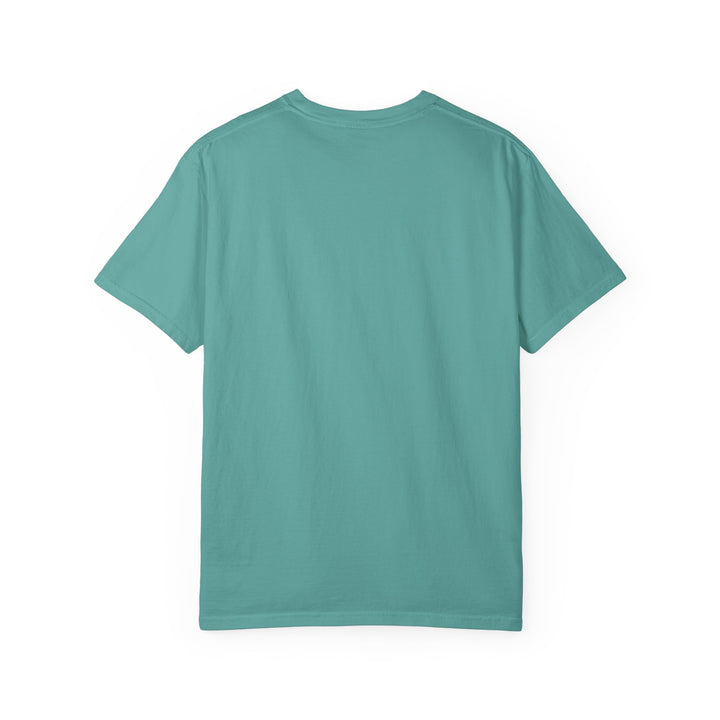 Mystical Owl Unisex Garment-Dyed T-Shirt – Cozy Winter Vibes