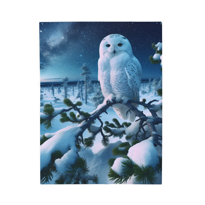 Velveteen Plush Blanket Owl Blanket