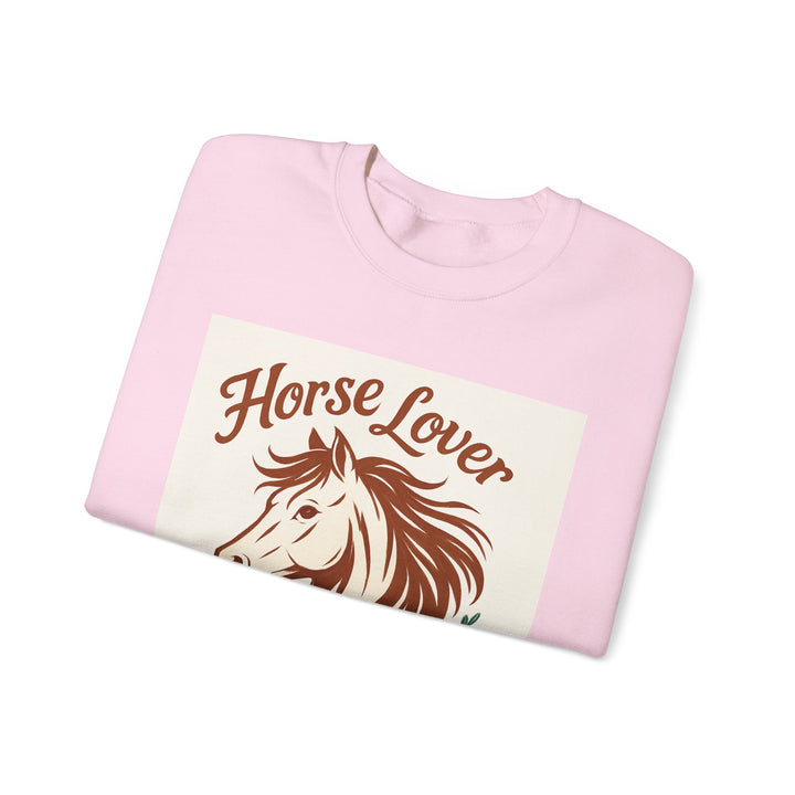 Cozy Horse Lover Sweatshirt, Equine Enthusiast Apparel, Perfect Gift for Equestrians, Casual Comfort, Horseback Riding Fashion