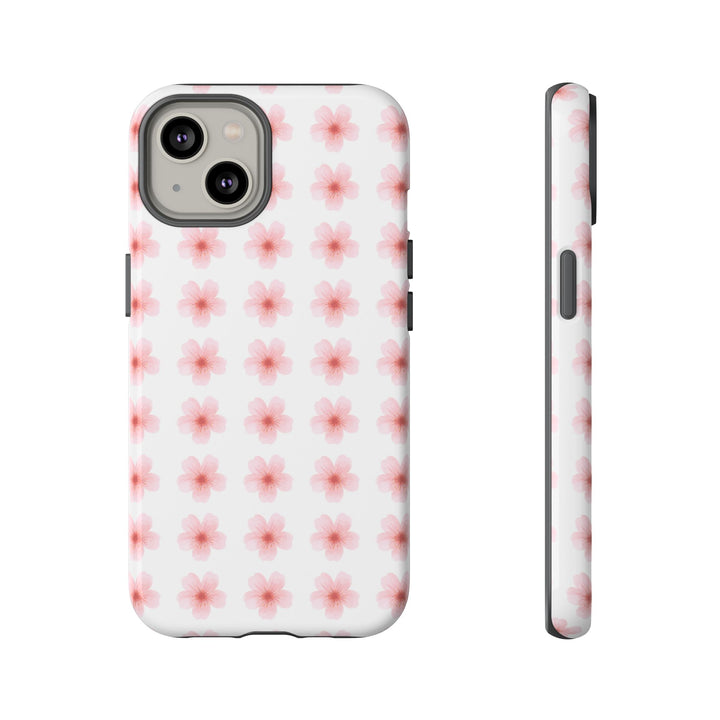 Cherry Blossom Tough Phone Case - Floral Design for Spring & Summer