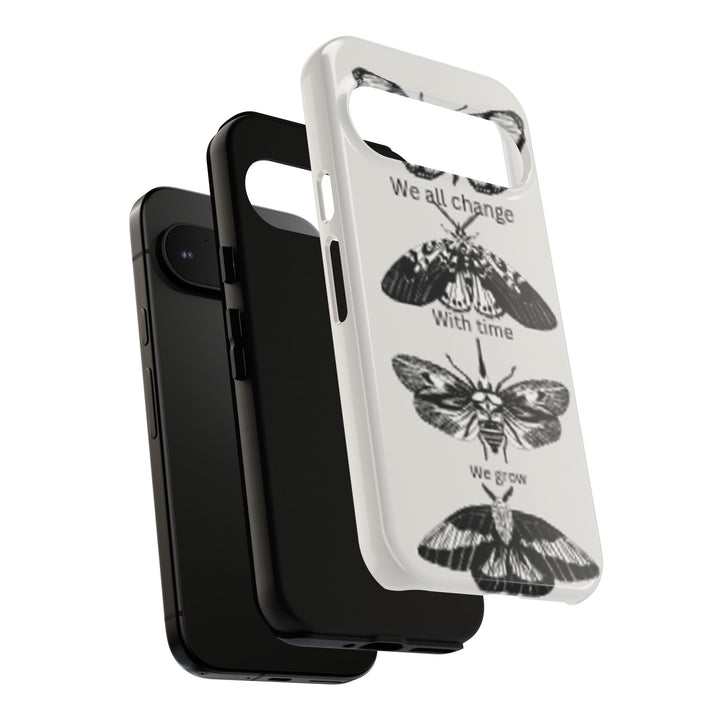 Inspirational Phone Case - We All Change With Time - Tough Cases for Nature Lovers