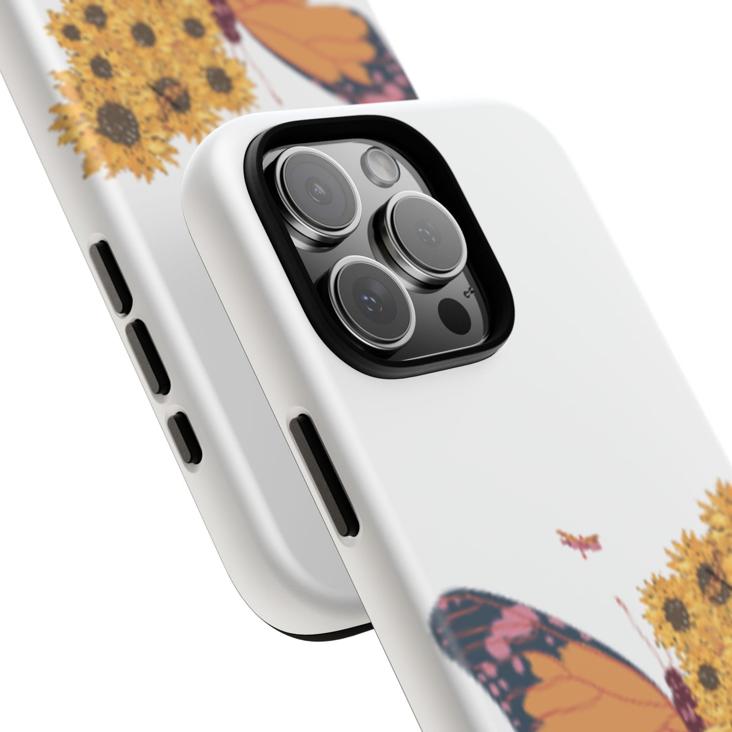 Butterfly & Sunflower Phone Case - "Secrets of Life" Design