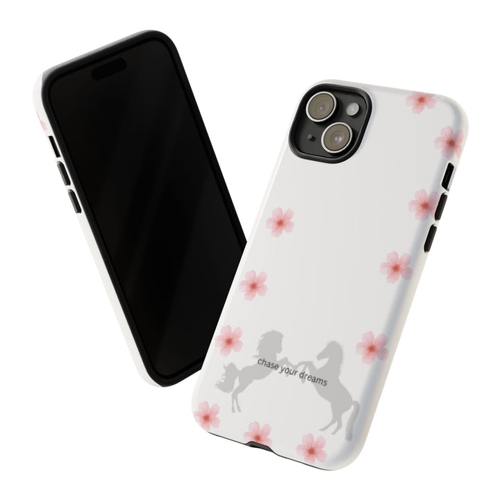 Chase Your Dreams Floral Phone Case