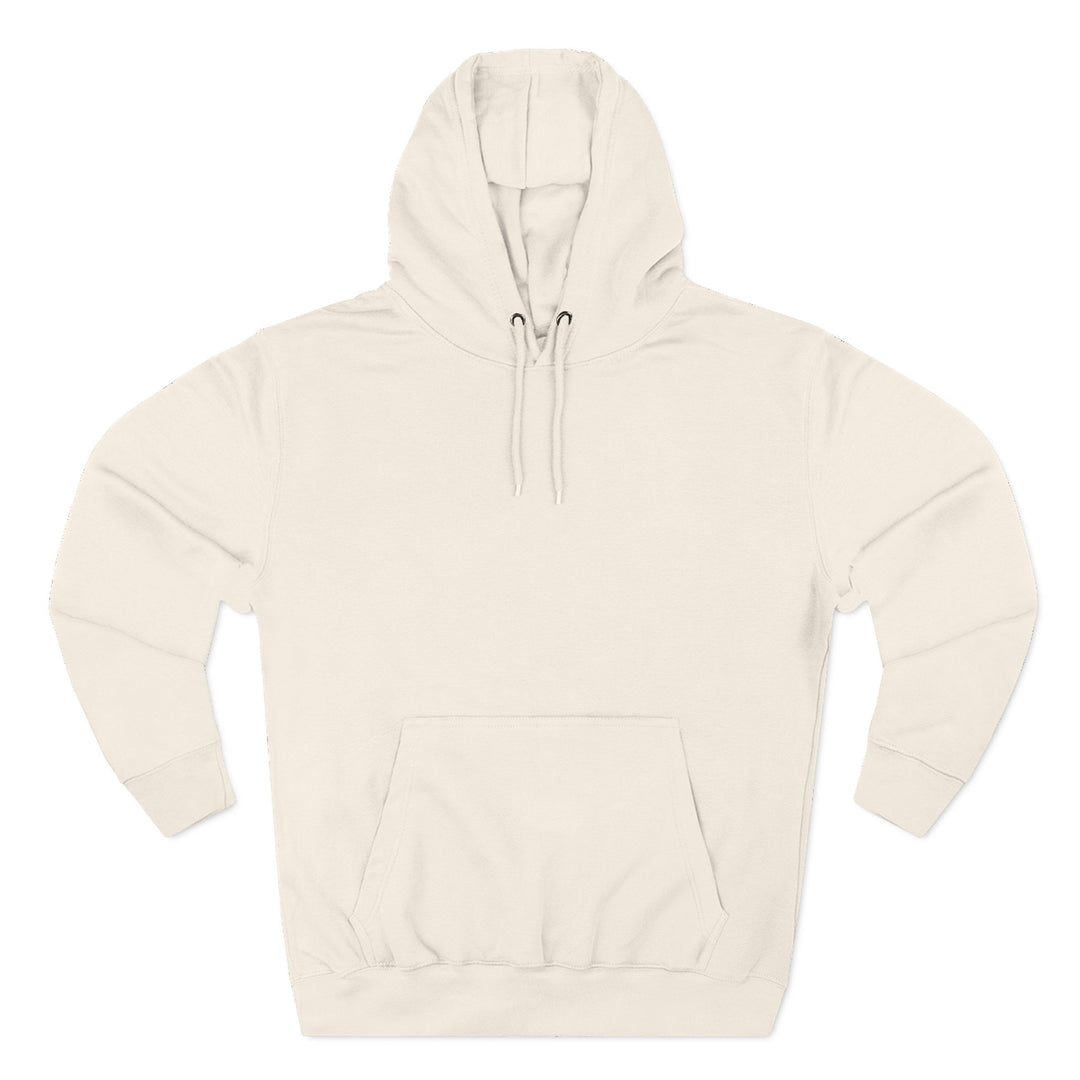 Three-Panel Fleece Hoodie