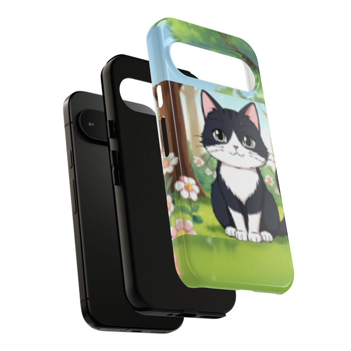Cute Ai Cat Phone Case - Tough Cases for Animal Lovers