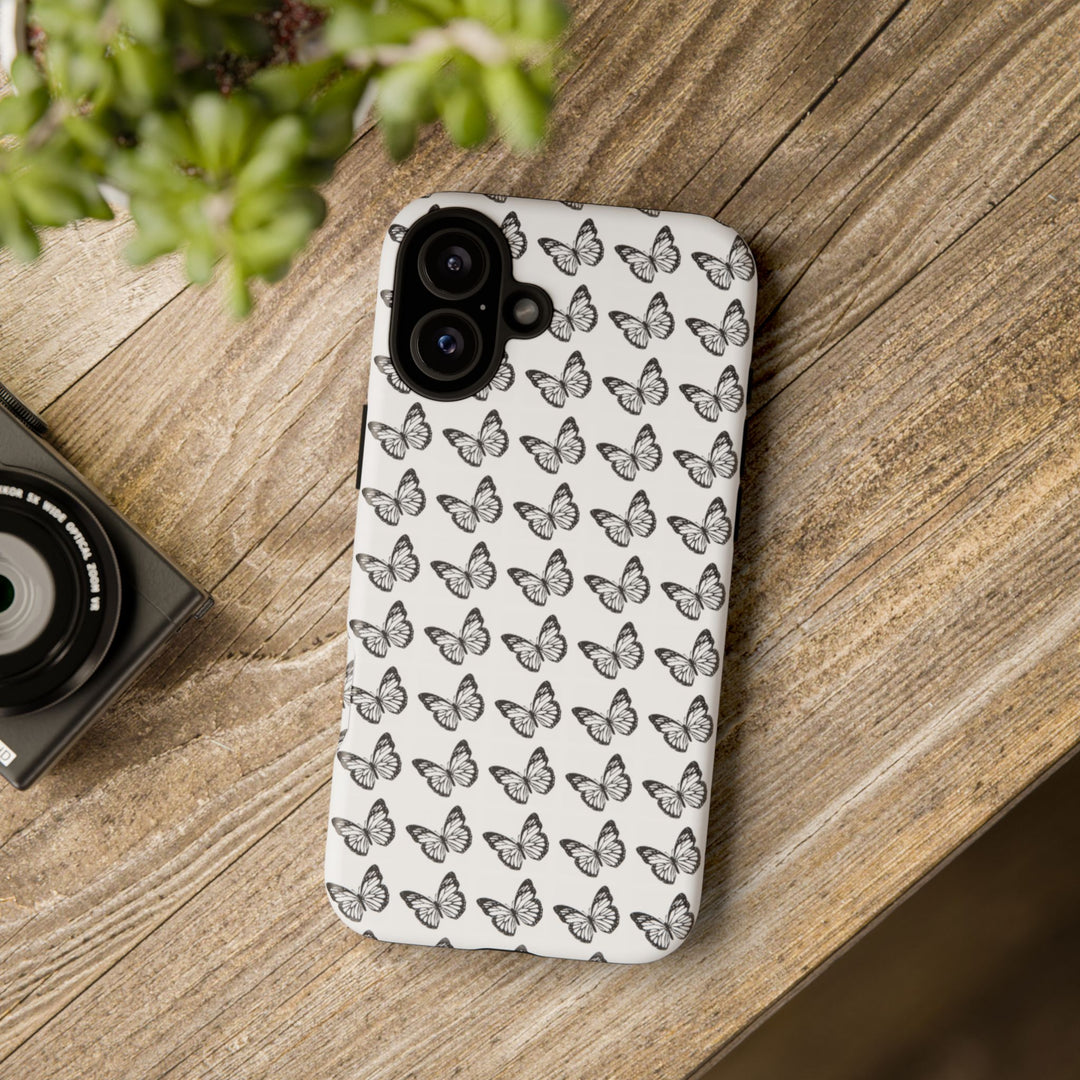 Butterfly Phone Case - Elegant Tough Case for Nature Lovers