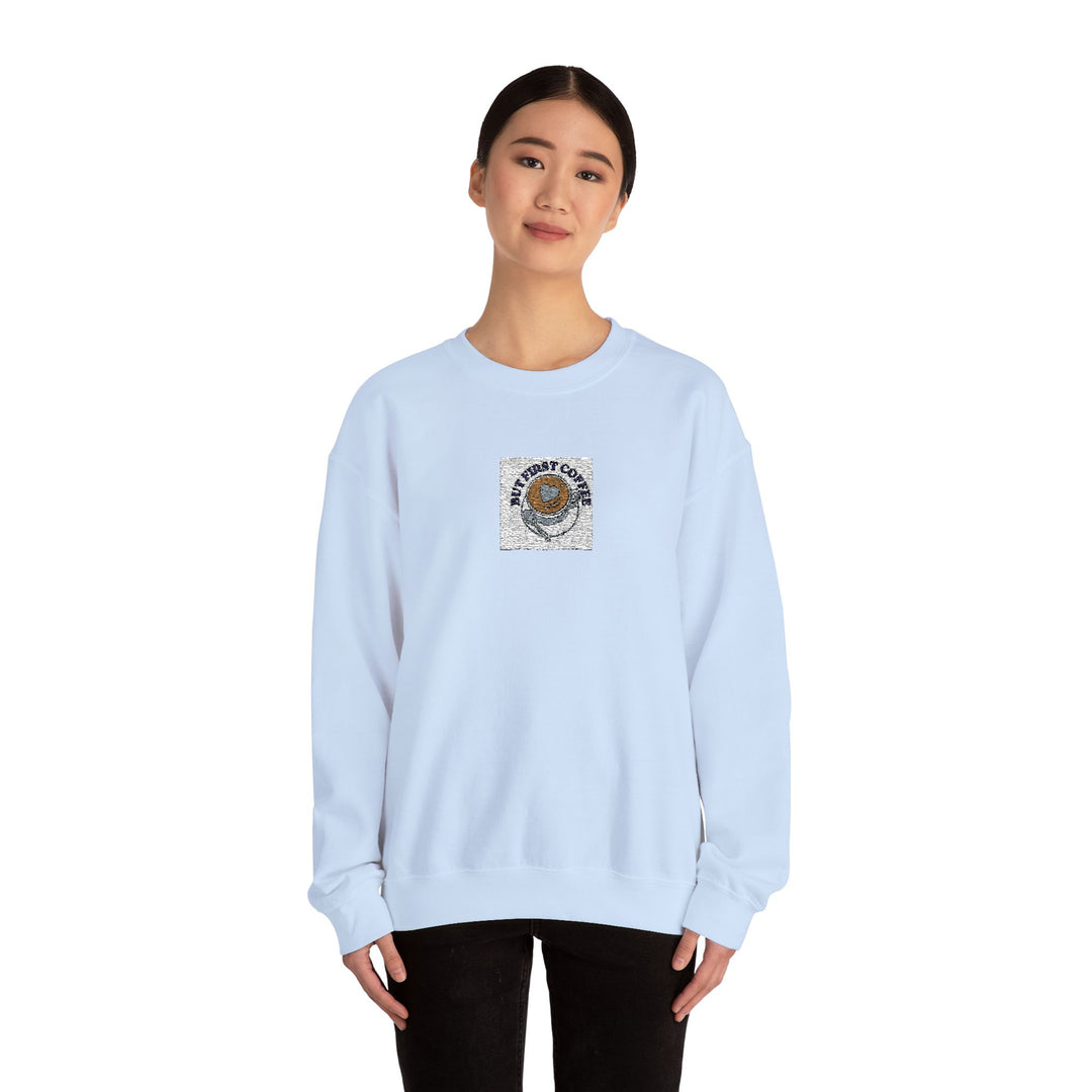 Cozy Unisex Sweatshirt - Perfect for Coffee Lovers