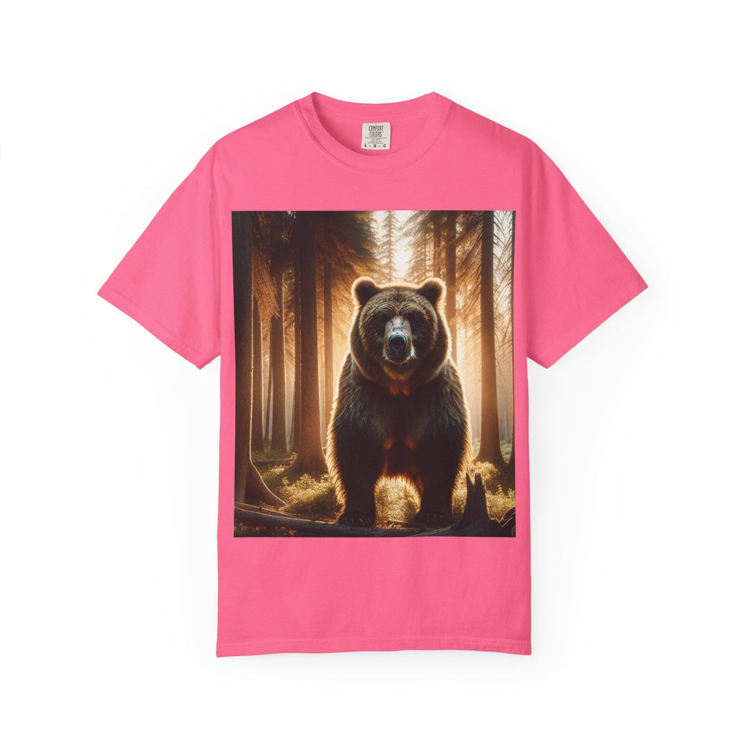 Nature-Inspired Bear Graphic Unisex T-Shirt