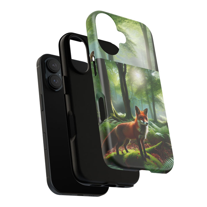 Nature-Inspired Tough Case with Fox Design