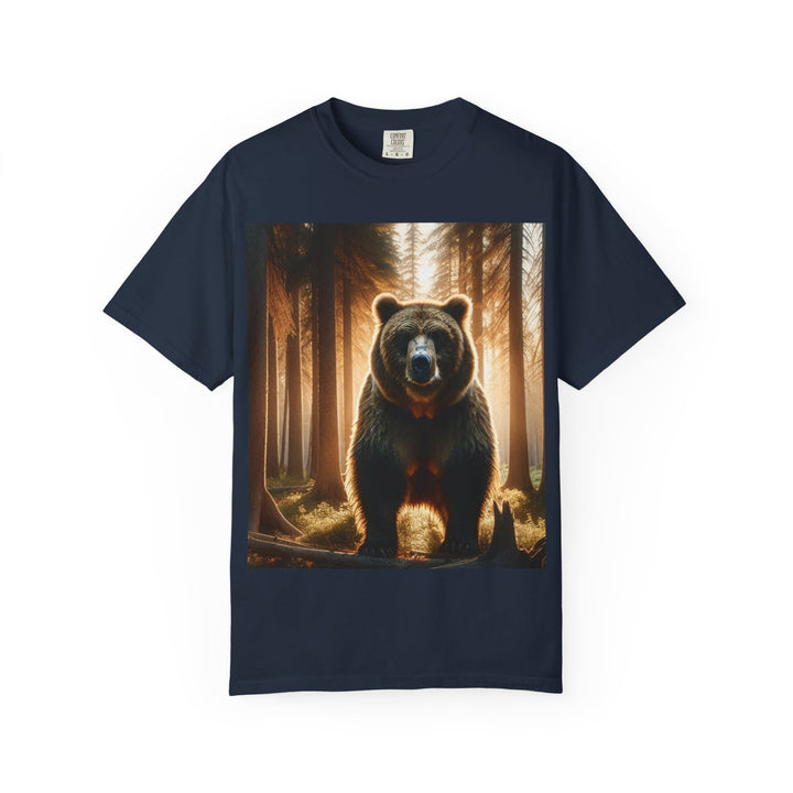 Nature-Inspired Bear Graphic Unisex T-Shirt