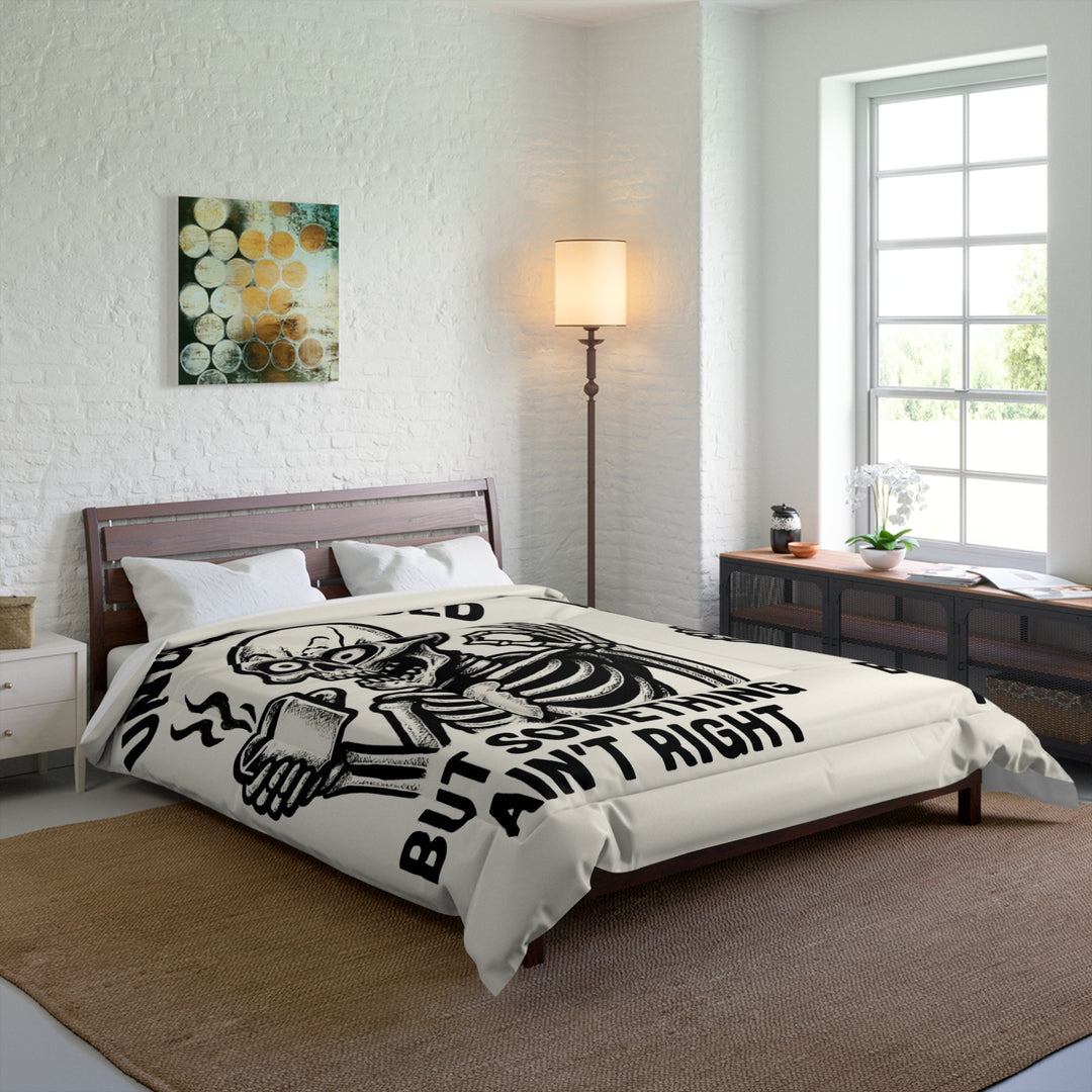 "Undiagnosed" Skeleton Comforter