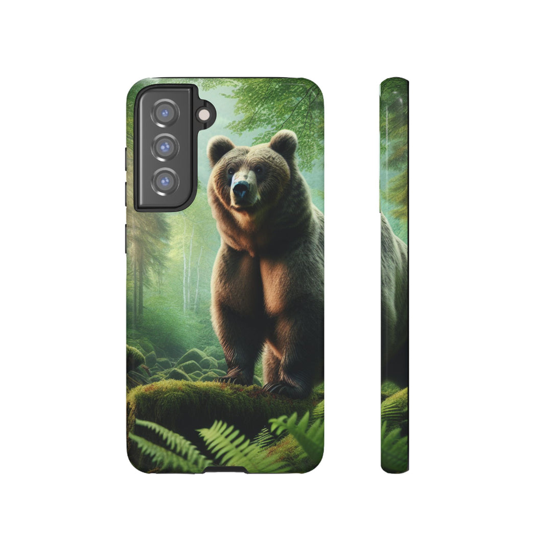 Wildlife Phone Case - Tough Bear Design for Nature Lovers