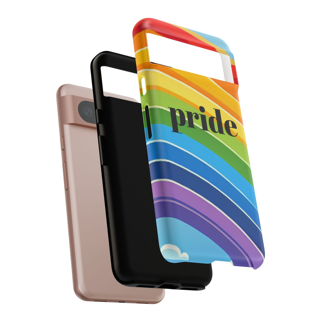 Pride Phone Case - Rainbow Gradient, LGBTQ+ Accessory, Colorful Phone Cover, Unique Gift for Pride Month, Phone Protection