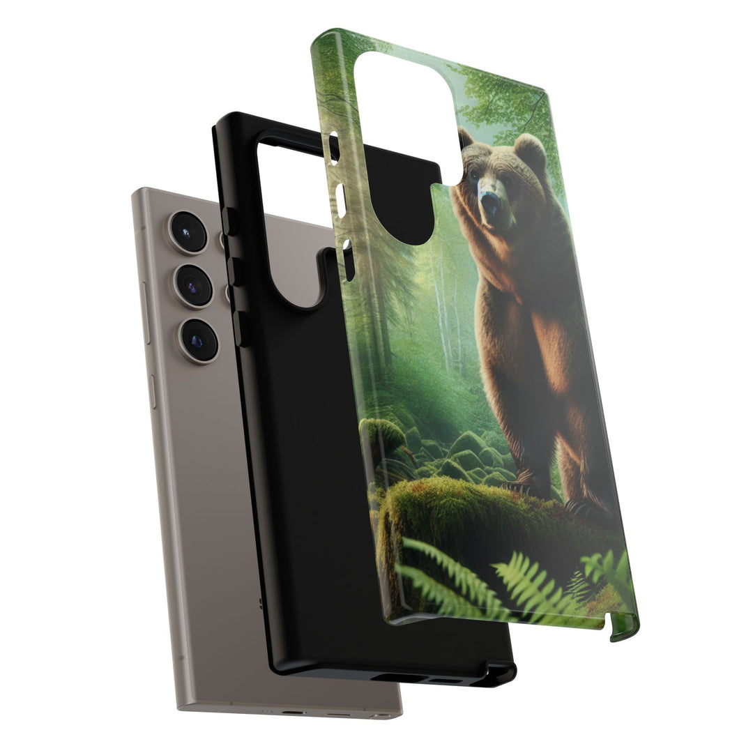 Wildlife Phone Case - Tough Bear Design for Nature Lovers