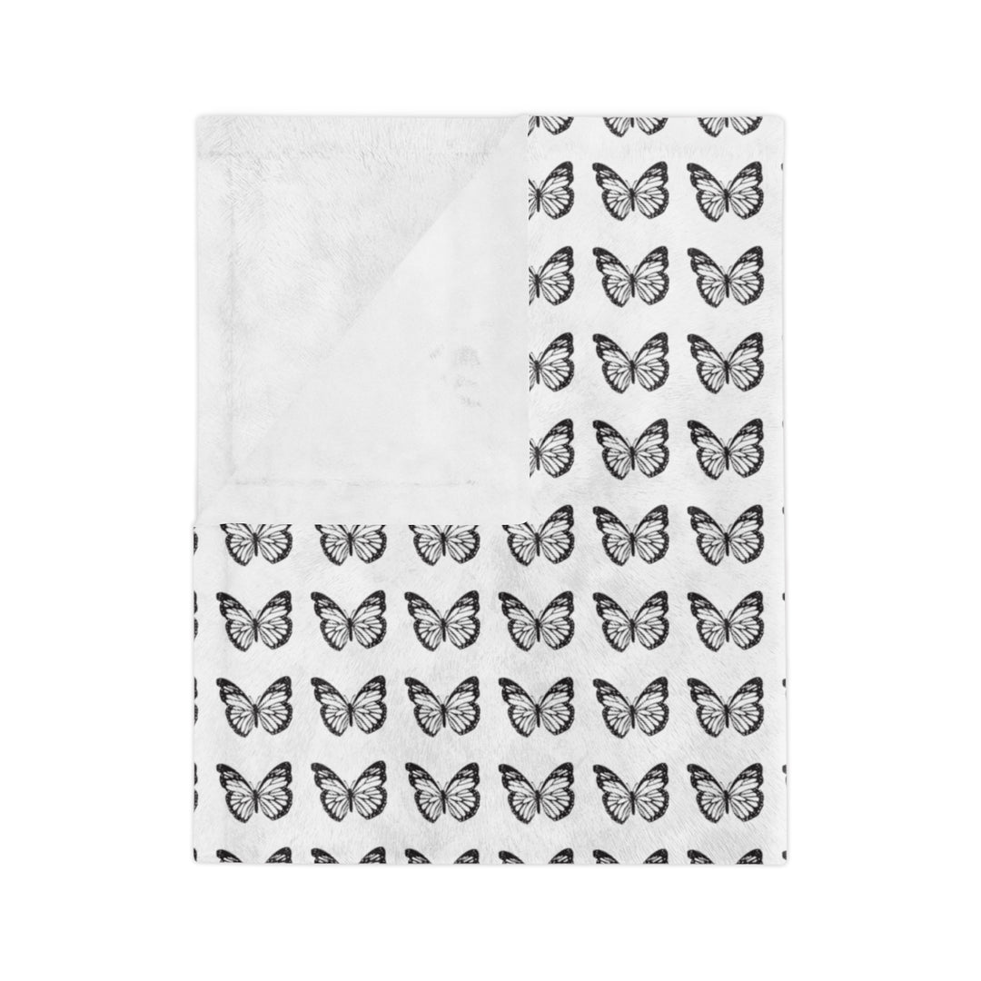 Butterfly Velvet Microfiber Blanket - Cozy & Stylish Home Decor