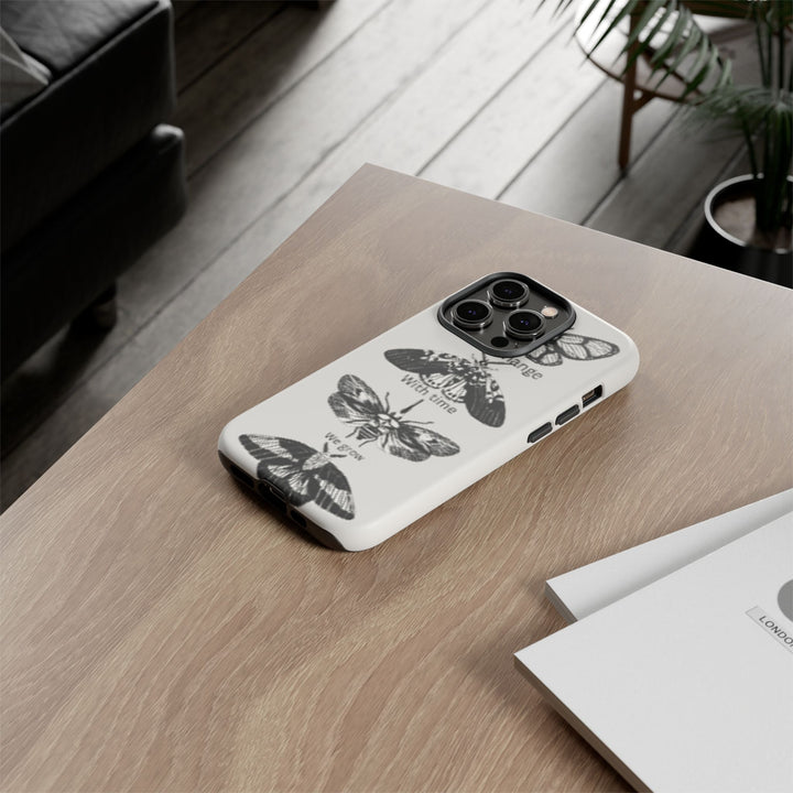 Inspirational Phone Case - We All Change With Time - Tough Cases for Nature Lovers