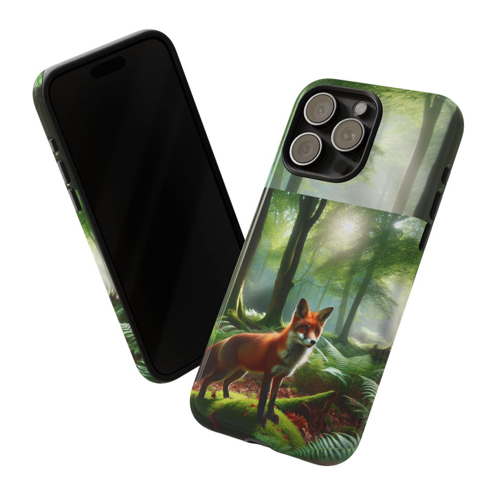 Nature-Inspired Tough Case with Fox Design