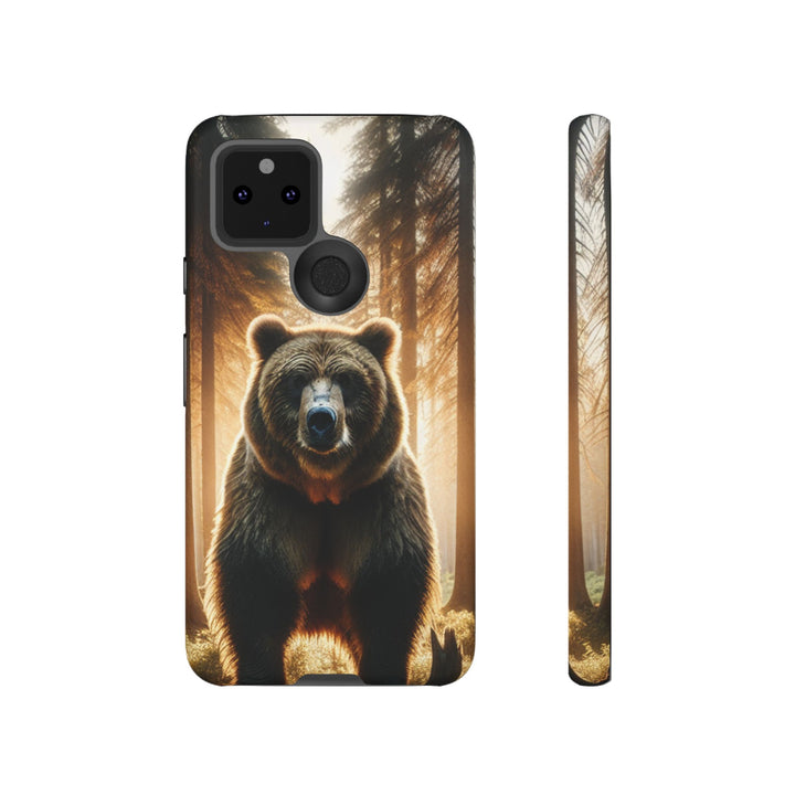 Wildlife Phone Case - Tough Cases with Bear Design, Nature Lover Gift, Animal-Themed Accessories, Eco-Friendly Tech Protection