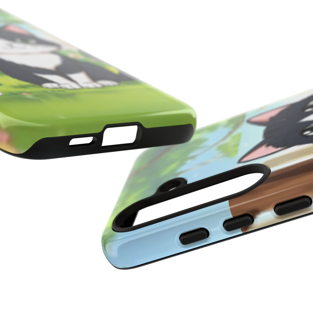 Cute Ai Cat Phone Case - Tough Cases for Animal Lovers