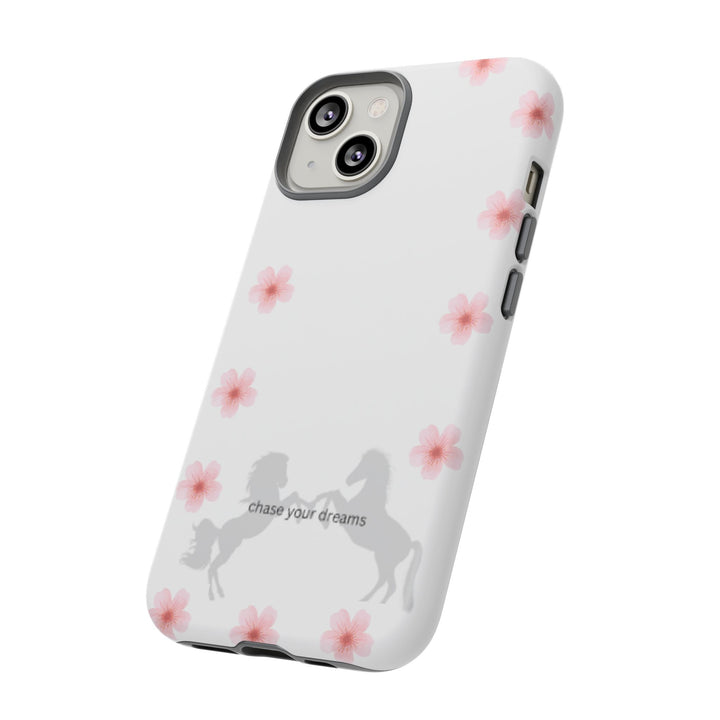 Chase Your Dreams Floral Phone Case