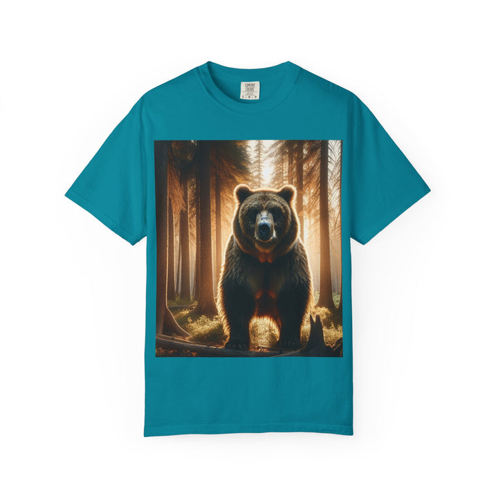 Nature-Inspired Bear Graphic Unisex T-Shirt