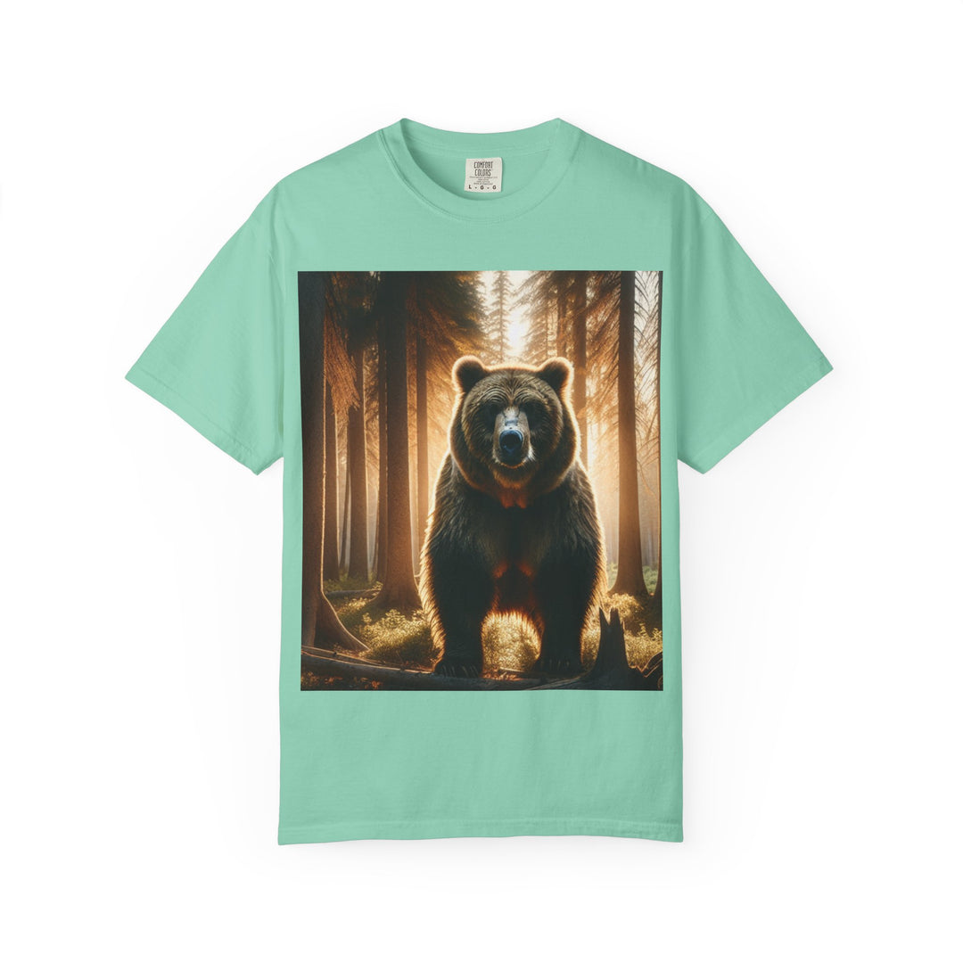 Nature-Inspired Bear Graphic Unisex T-Shirt
