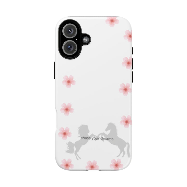 Chase Your Dreams Floral Phone Case